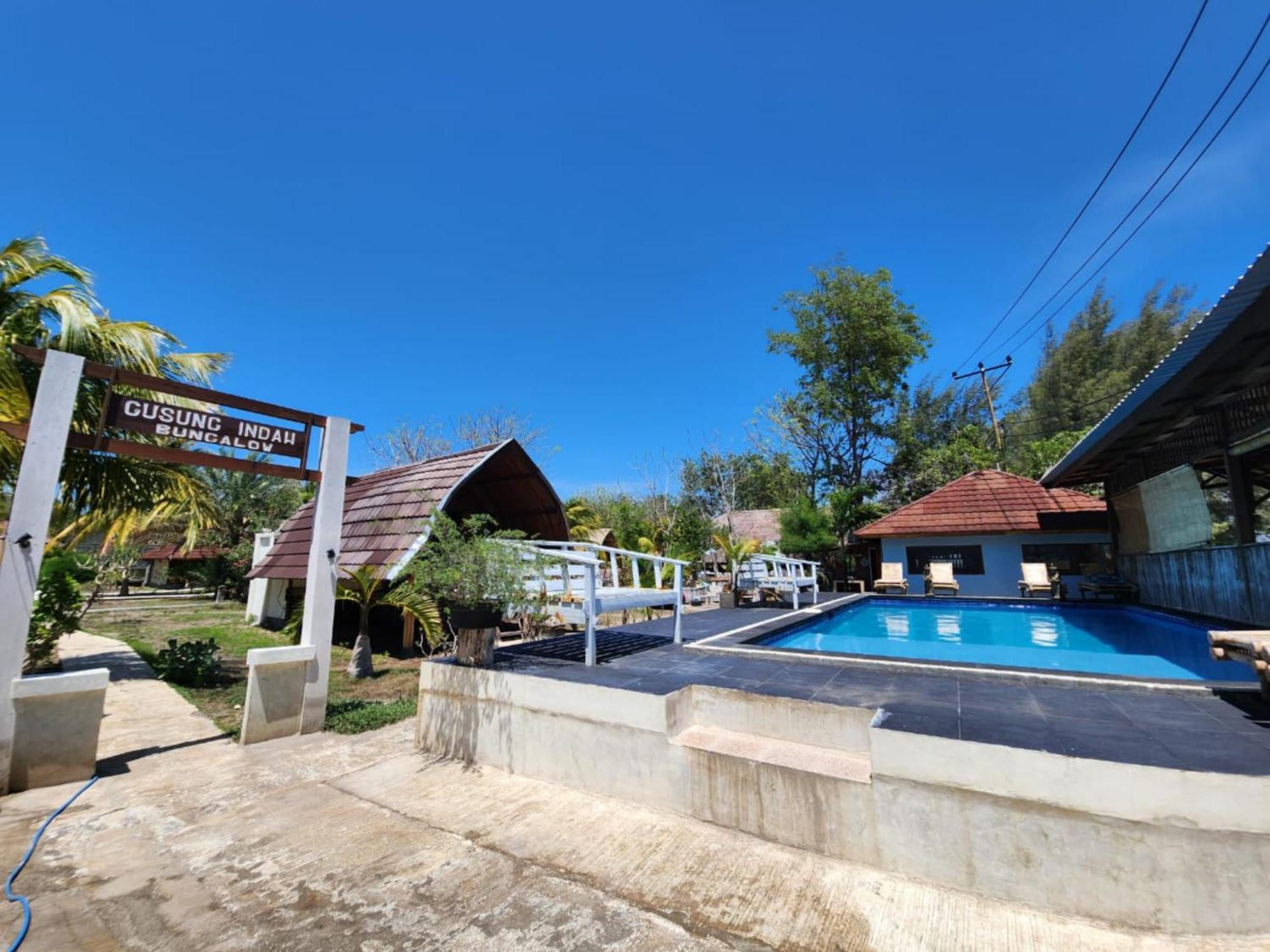 Gusung Indah Bungalow Гили-Эйр Экстерьер фото